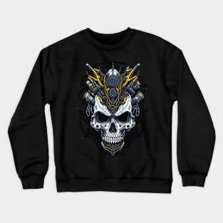 Mecha Skull S01 D43 Crewneck Sweatshirt